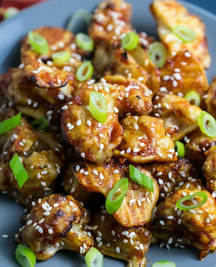 Low-Histamine Sticky Sesame Cauliflower