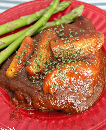 Apple Butter Pork Chops