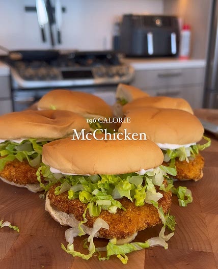 Healthier Mcchicken.