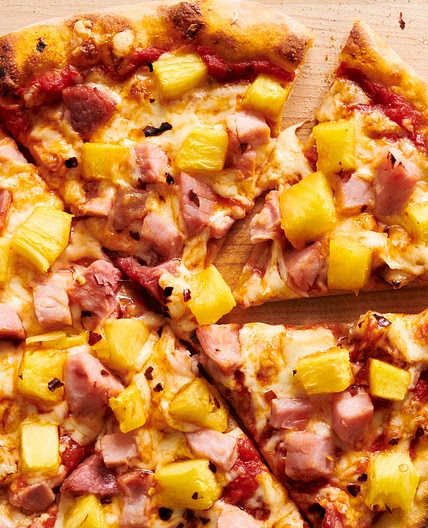 Pizza pineapple