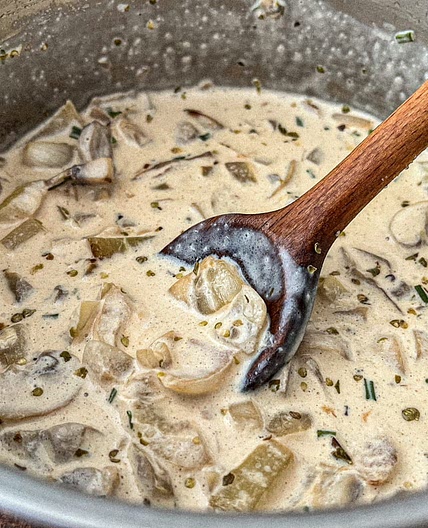 Greek Mushroom Sauce (σάλτσα μανιταριών)