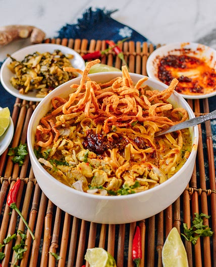 Chicken Khao Soi (Thai Coconut Curry Noodle Soup)