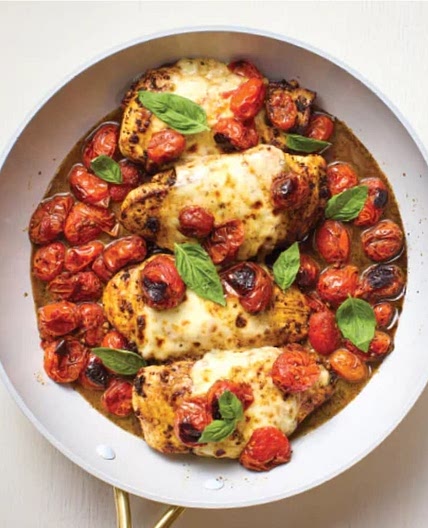 One-Pan Caprese Chicken Bake Recipe