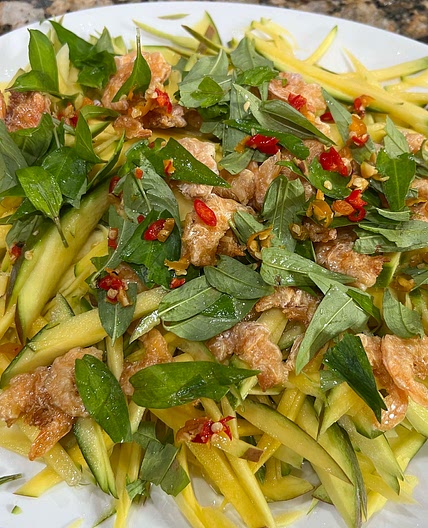 Vietnamese Green Mango Salad