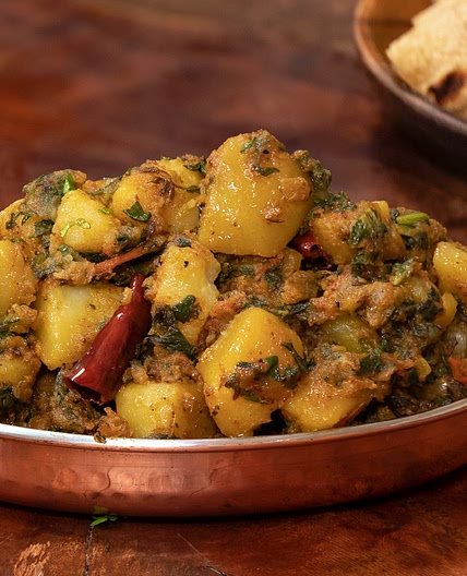 Aloo Palak Sabzi