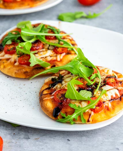 Mini Caprese Pizza