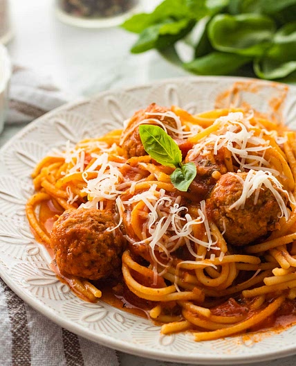 Instant Pot Spaghetti and Meatballs