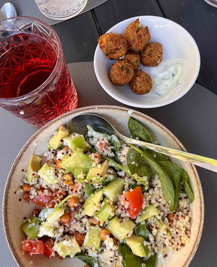Salade Quinoa Falafel