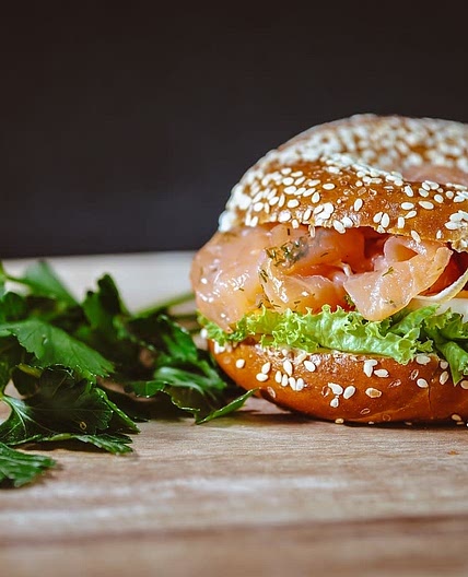 Bagel au saumon
