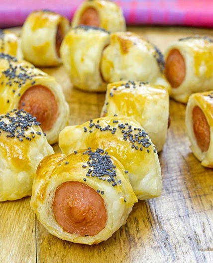 Feuilletés saucisses minute
