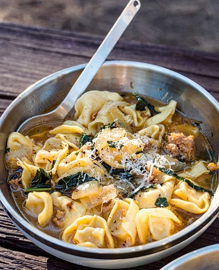 Sausage & Tortellini Soup