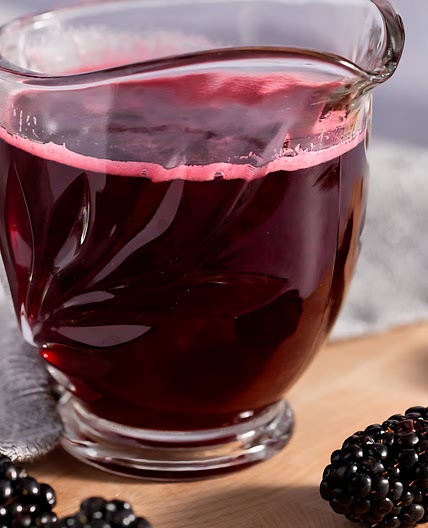Pineapple blackberry protein smoothie