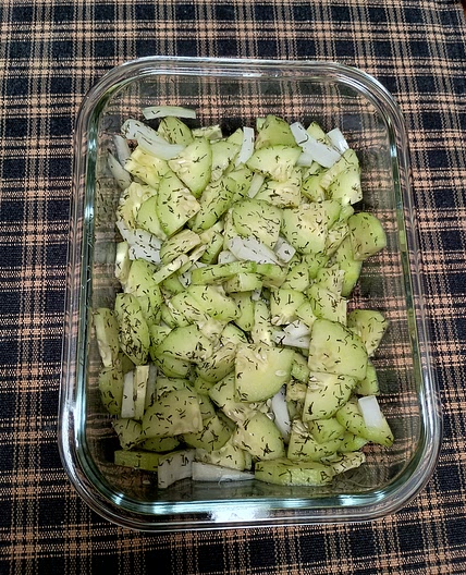 Cooking for 2 - Dill Cucumber Salad