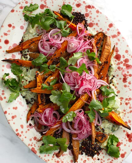 Loaded Sweet Potato Wedges