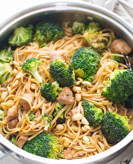 Mom's Peanut Butter Pasta