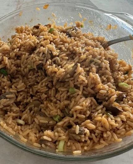 Mom's Oven Fried Rice