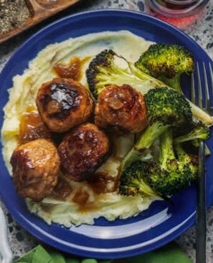 Sausage Meatball Bangers & Mash