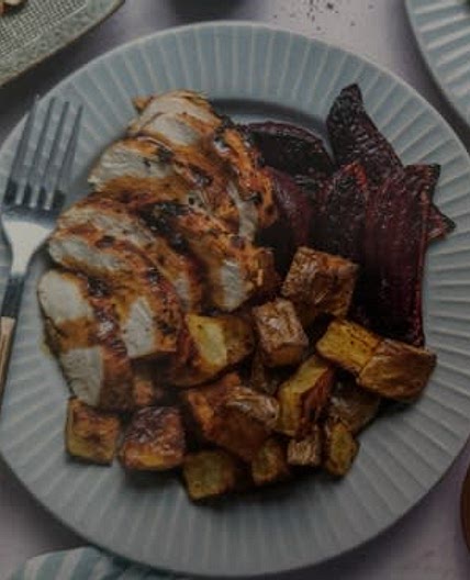 Maple-Thyme Glazed Chicken