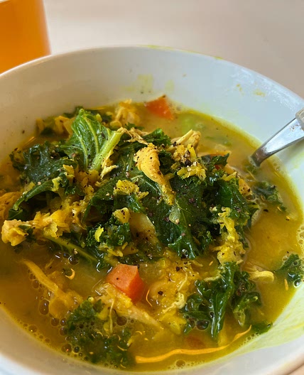 Turmeric Lentil & Chicken Stew