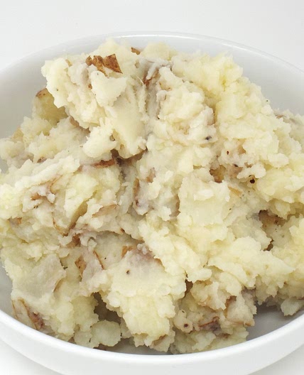 Simple Rustic Mashed Potatoes
