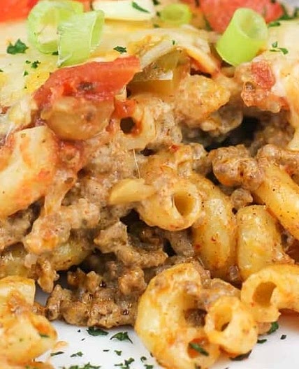 Taco Macaroni Bake