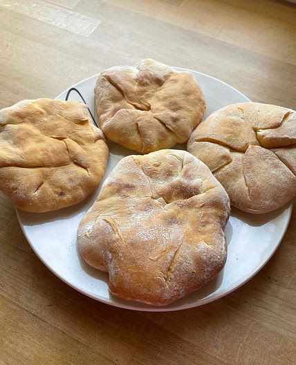 Cheese naans