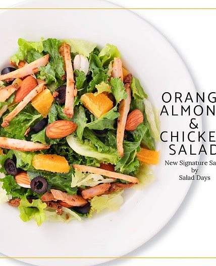 Orange, Almond & Chicken Salad