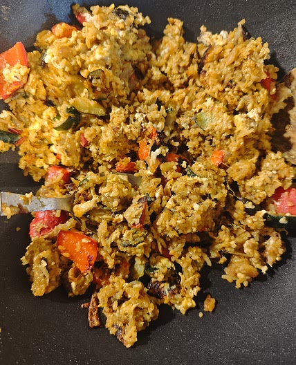 Riz frit aux légumes