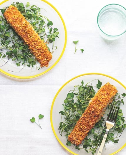 D'licious Macadamia Crusted Salmon