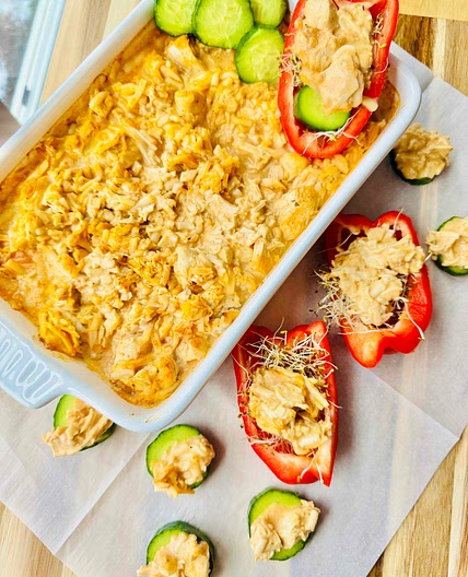 Dairy-Free Buffalo Chicken Dip