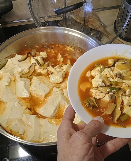 Sundubu - Korean soft tofu soup