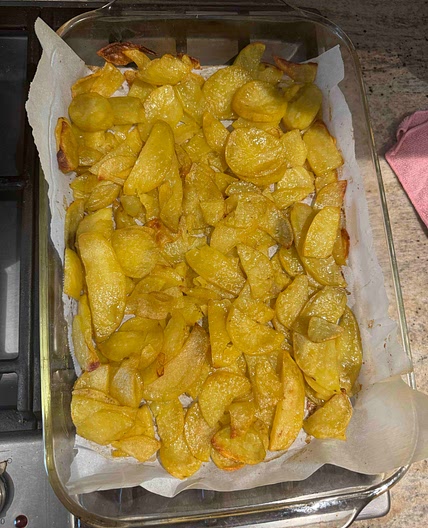 Oven Roasted Crispy Potatoes