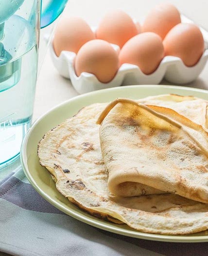 Crêpes sans lait