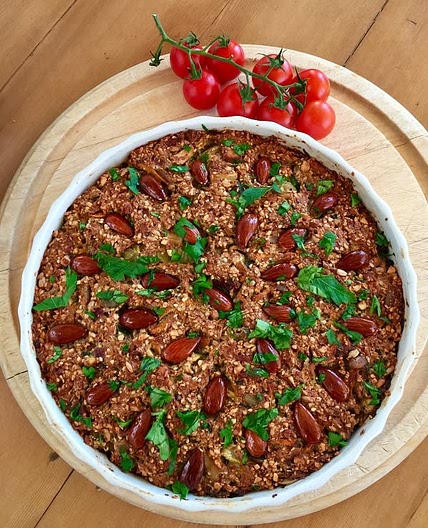 Celery and apple nut roast