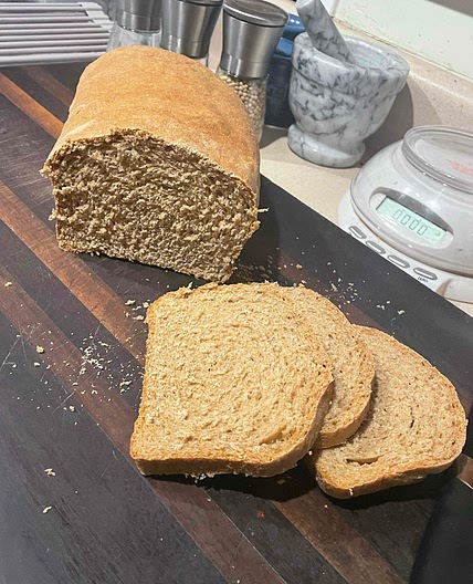 Rachel’s whole wheat sandwich bread