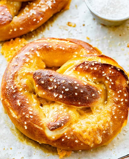 Cheese Stuffed Pretzel