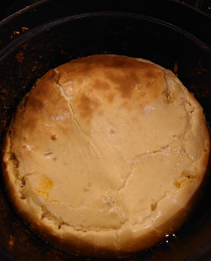 Chickpea and tahini pie
