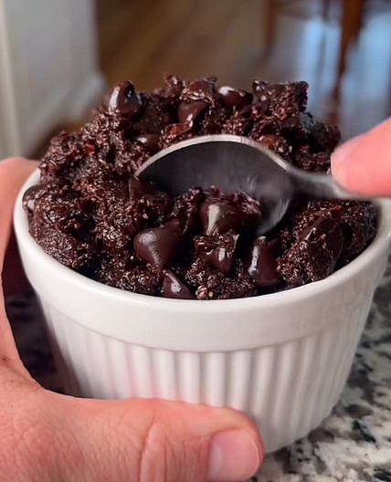 Edible brownie batter 😏