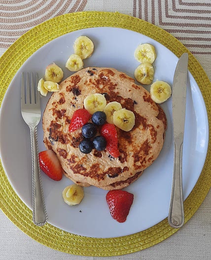 Zero Added Sugar Protein-Packed Pancakes