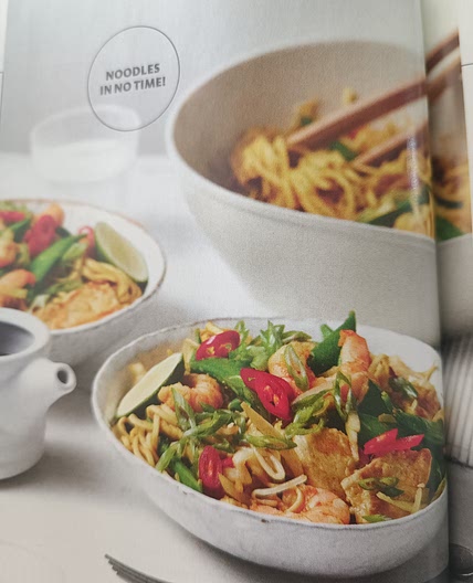 Chicken and prawn Singapore noodles