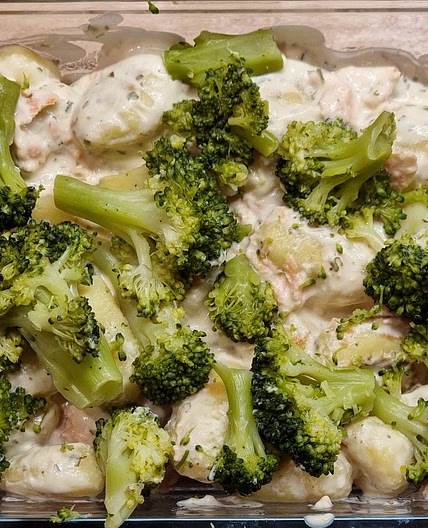 Gnocchi Lachs Pfanne