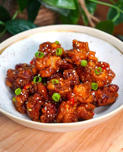 Crispy Honey Garlic Chicken