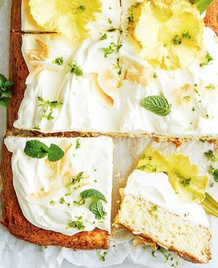 Pina colada tres leches
