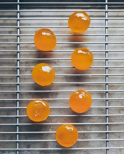 Fully Cured Grated Egg Yolks