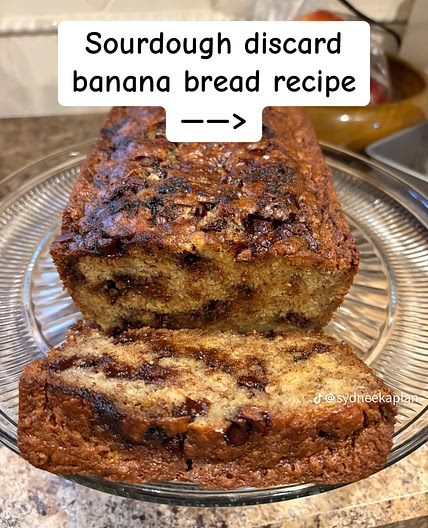 Discard Banana Bread*Brad's Favorite