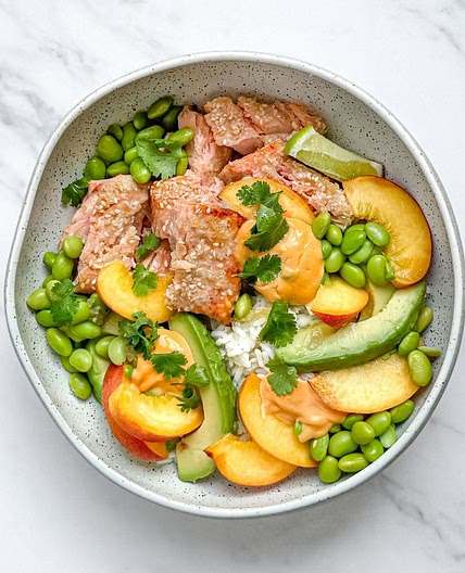 Honey Sriracha Salmon Bowls Recipe | Woolworths