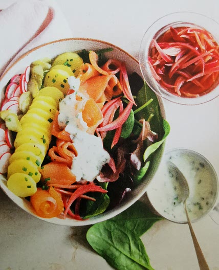 Salade nordique façon bowl