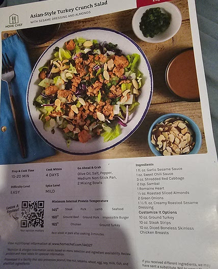 Asian-Style Turkey Crunch Salad