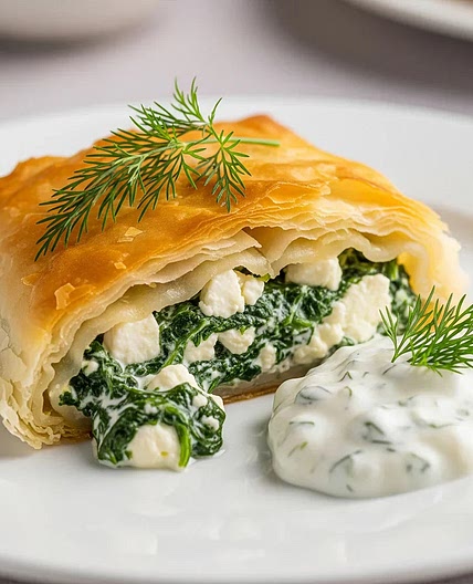 Greek Spanakopita Recipe – Crispy Spinach & Feta Phyllo Pie - Sharp Blades