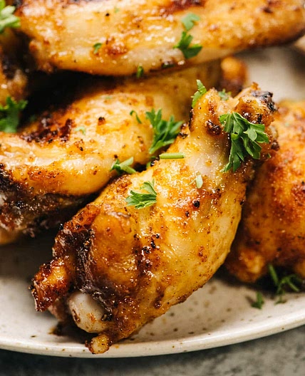 Zesty sazon wings